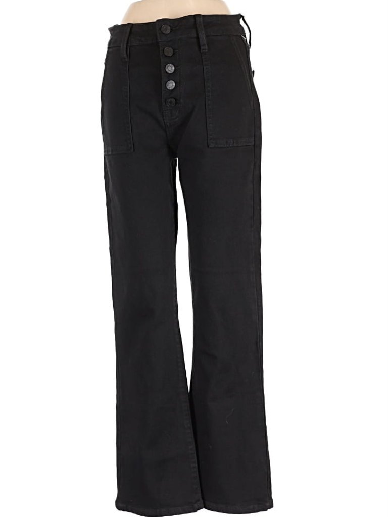 Hidden Button Fly Jeans Nwt